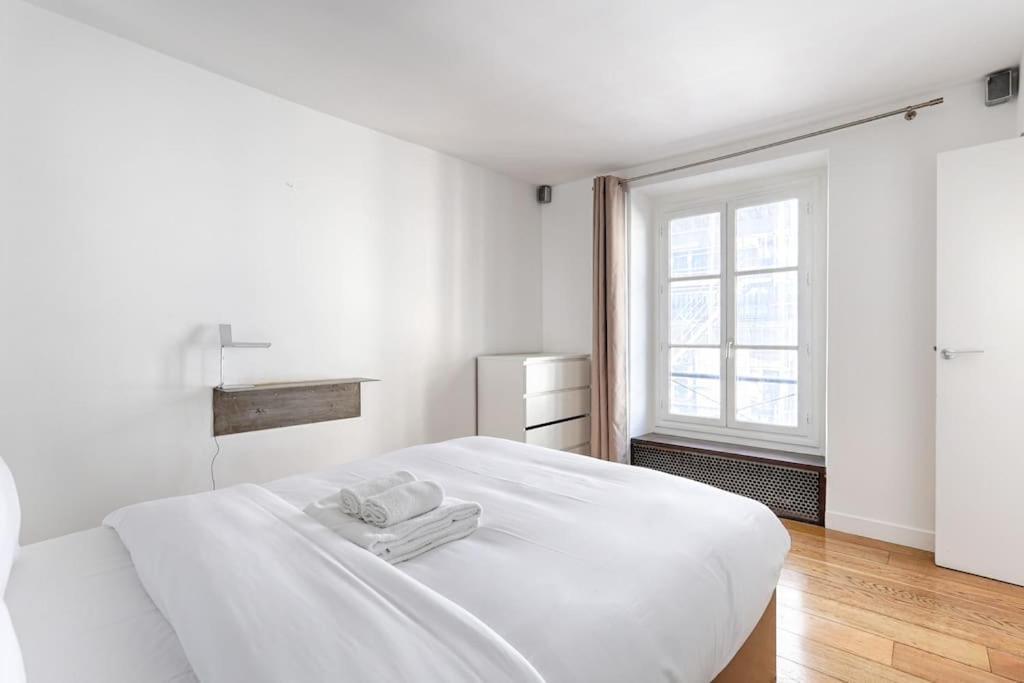 Marais Historical Center Charming Apartment 1Br Paris Eksteriør bilde
